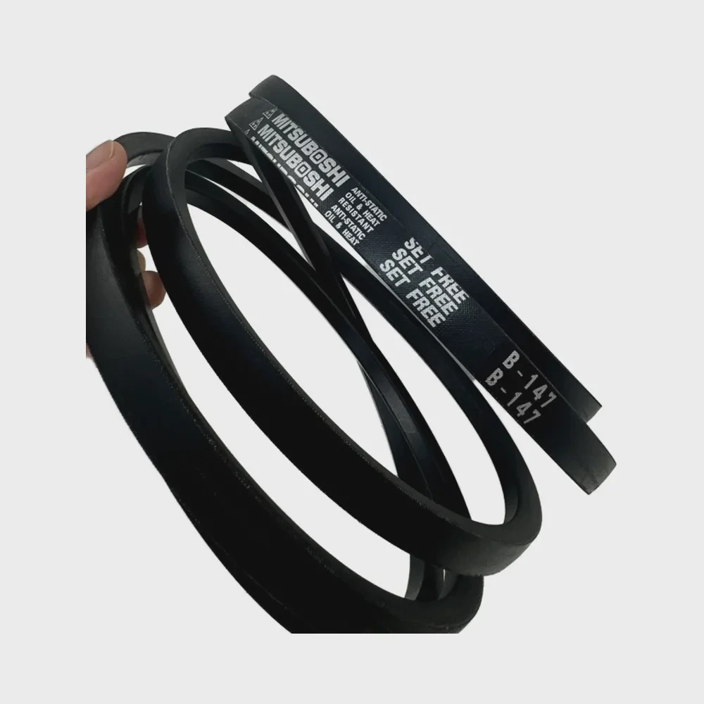 Mitsuboshi B Type Rubber Ribbed Poly V-Belt Industrial Belt B-83 B-147 B-201 B-349 B-640