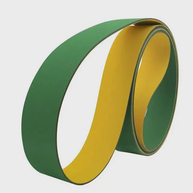 Habasit Brand Wholesale Price Yellow and Green Endless Flat Drive Belt
