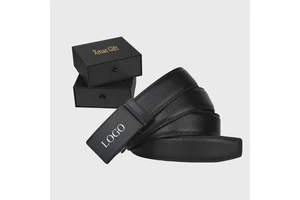 Manufacturers Selling Mans Genuine Leather Belt Business Suit Luxury Adjustable Leather Belt for Men