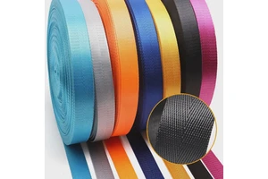 20/25/38/50mm Herringbone Webbing Straps Woven Webbing Polyester Nylon Webbing for Belt Custom Belt