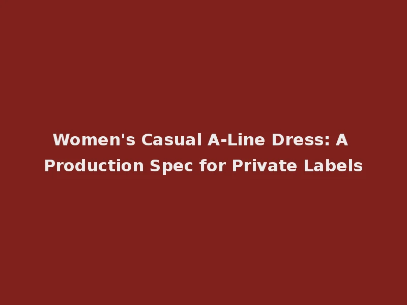 New Design Women Solid Color Sweet Loose Pleated Dress